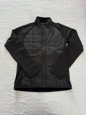Men's Smartwool Smartloft "Mixed Media" Hybrid Insulated Black Jacket